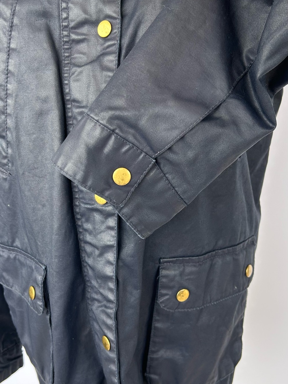 Zara Woman Women’s Utility/Rain Jacket Removable Hood & Quilted Liner Size Large - Picture 4 of 16
